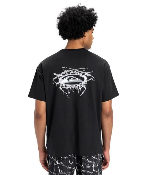 Quiksilver EQYZT08016-KVJ0 Mercury Chrome Lightning Tee Erkek Spor Tişört - 4