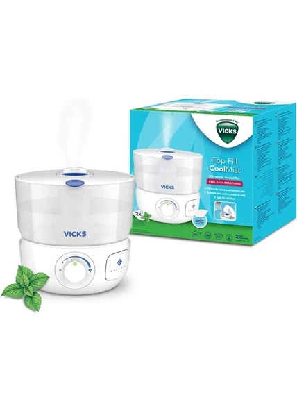 Vicks VUL585E4 Soğuk Buhar Ultrasonik Hava Nemlendirici - 2
