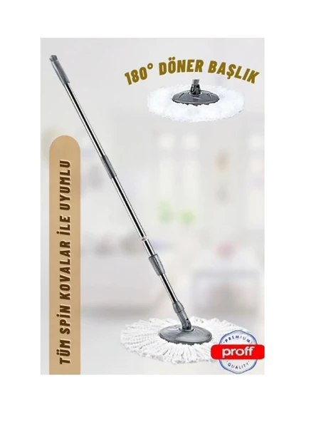 PROFF 3 LÜ DÖNER BAŞLIKLI TEMİZLİK SETİ - 2