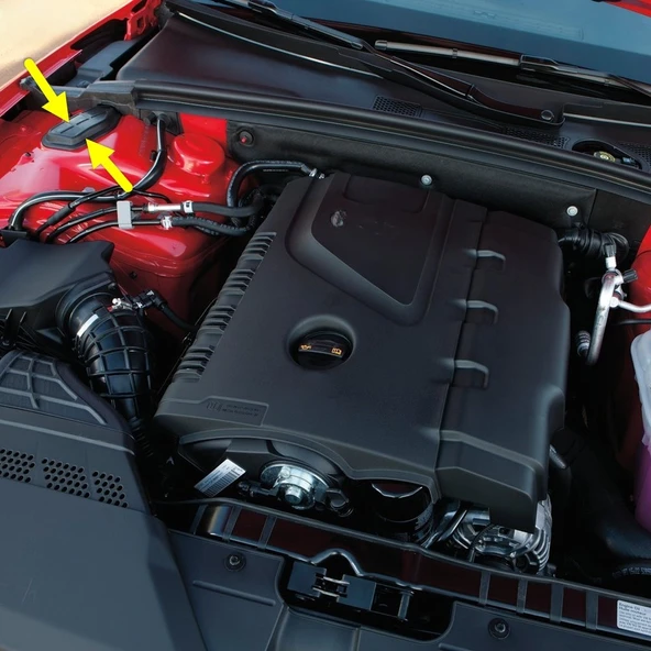 Audi A5 Cabrio 2010-2017 Sağ Amortisör Kulesi Plastik Kapak 8K0803594 - 2