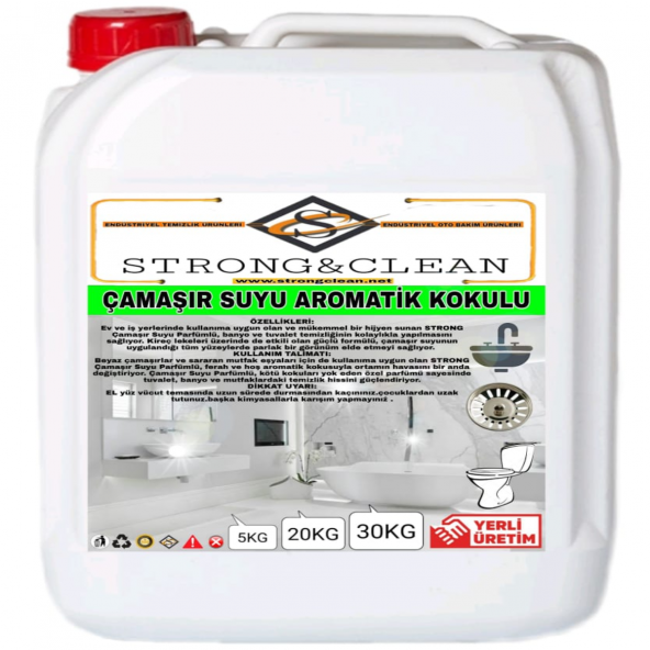 Çamaşır Suyu Aromatik Kokulu 5kg