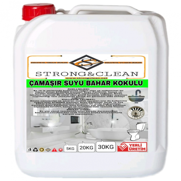çamaşır suyu bahar kokulu 5kg