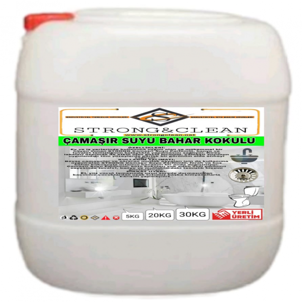 Çamaşır Suyu Bahar Kokulu 30kg