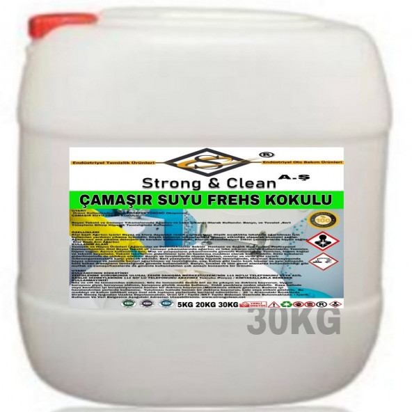 Çamaşır Suyu Fresh Kokulu 30kg