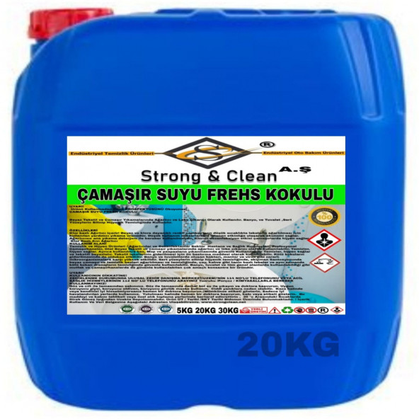 Çamaşır Suyu Fresh Kokulu 20kg