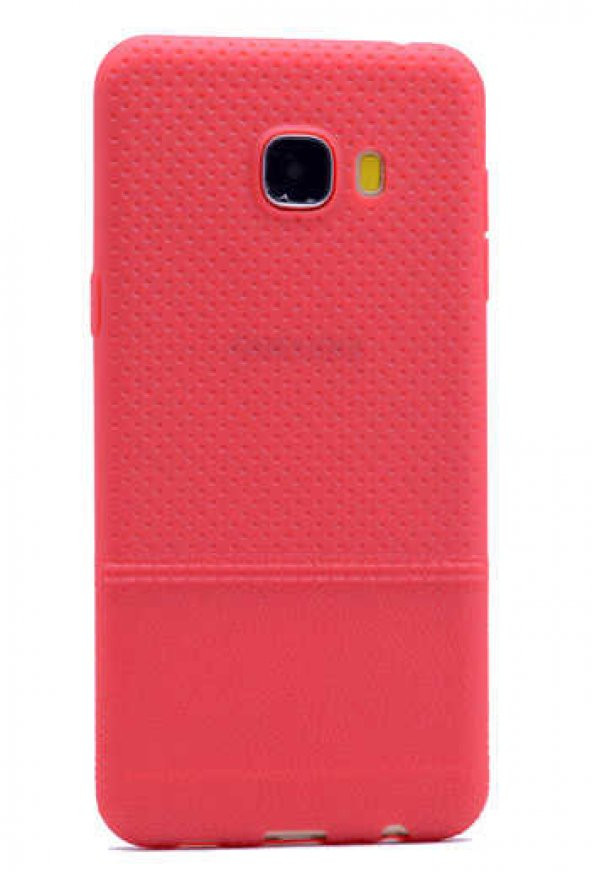 Galaxy C7 Kılıf Zore Matrix Silikon - 2
