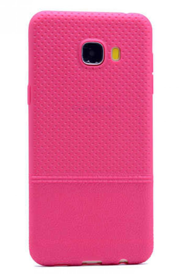 Galaxy C7 Kılıf Zore Matrix Silikon - 3