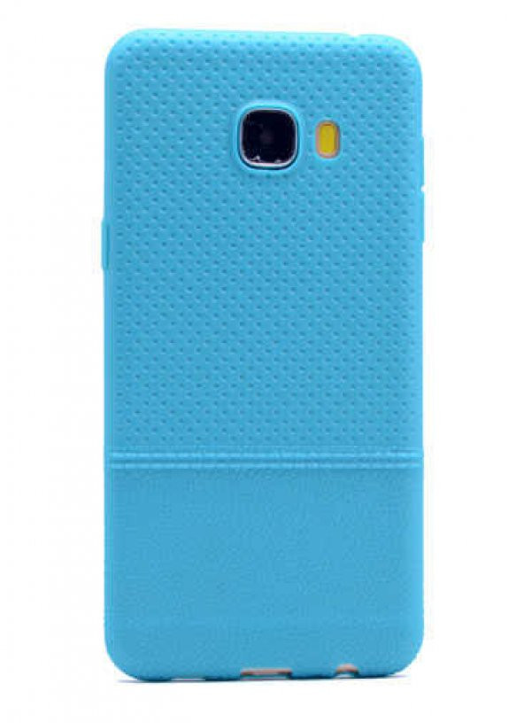 Galaxy C7 Kılıf Zore Matrix Silikon - 4