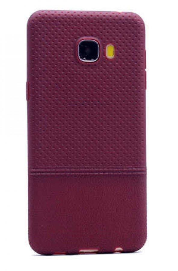 Galaxy C7 Kılıf Zore Matrix Silikon - 6