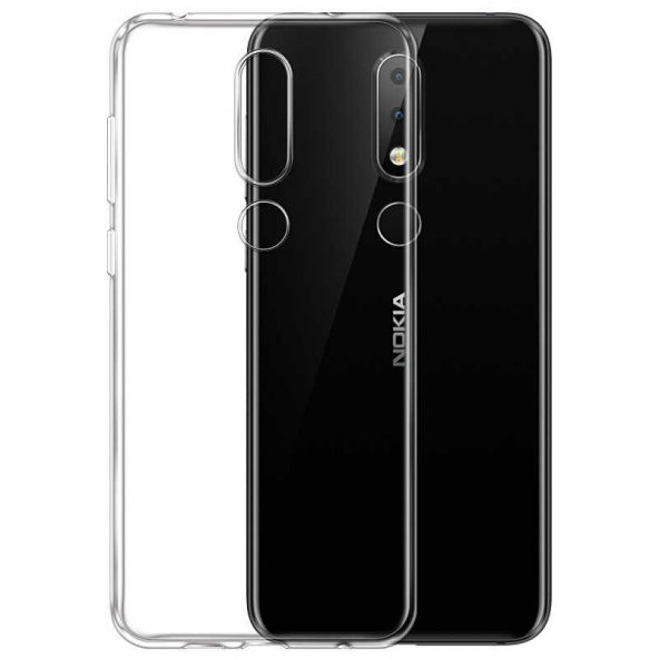 Nokia 5.1 Plus Kılıf Zore Süper Silikon - 1