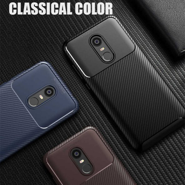 Xiaomi Redmi 5 Plus Kılıf Zore Negro Silikon Kapak - 5