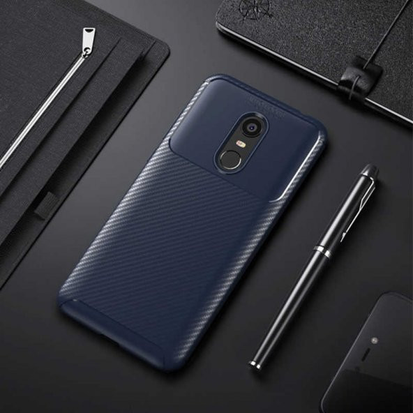 Xiaomi Redmi 5 Plus Kılıf Zore Negro Silikon Kapak - 11