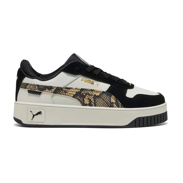 Puma 401611 Carina Street Snake Chic Spor Ayakkabı Gri-Siyah