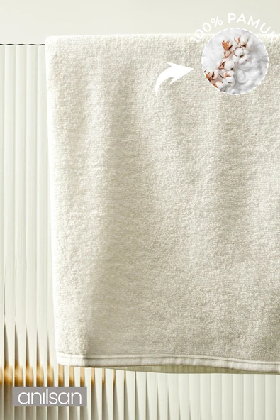 Düz Beyaz Ayak Havlusu - 50x70 Cm, 300 Gr, %100 Pamuk, Spa Ve Otel Banyo Paspası, Günlük Kullanıma Uygun