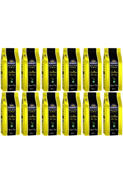 Karali Çay Karali Premium Filiz Dökme Çay 1 Kgx12 Adet (kilitli Poşet) - 2