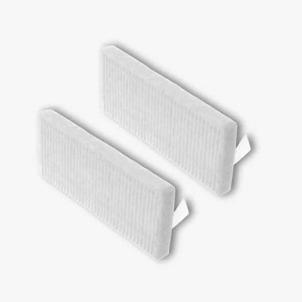 2 ADET Tefal RG 8577, RG 8575 X-Plorer Serie 75S Uyumlu Robot Süpürge Hepa Filtresi