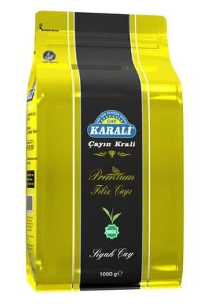 Karali Çay Karali Premium Filiz Çay 1 Kg (kilitli Poşet) (6'lı Fırsat Paket)
