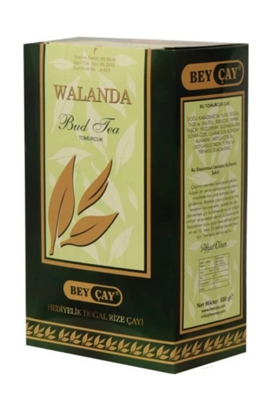 BEY ÇAY Bey Çay Walanda Elekaltı Hediyelik Çay 500 Gr X 10 Adet