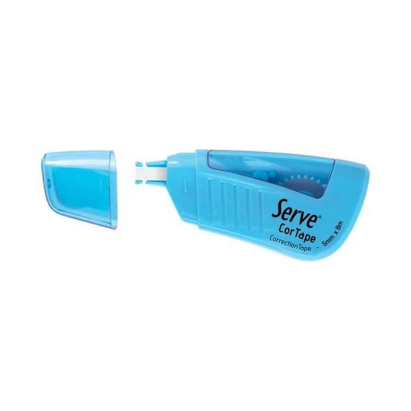 SERVE CORTAPE SERIT SILICI 5MMx8MT FOSFORLU MAVI