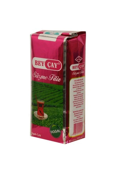 BEY ÇAY Süzme Filiz Çay 500 Gr 20 Adet