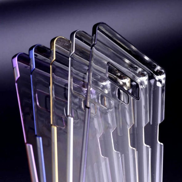 Galaxy Note 9 Kılıf Zore Tareks Şeffaf Kapak - 3