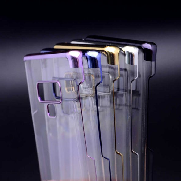 Galaxy Note 9 Kılıf Zore Tareks Şeffaf Kapak - 4