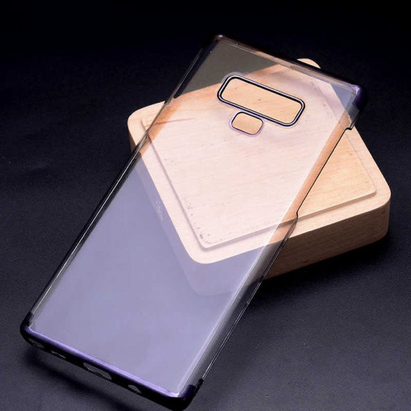 Galaxy Note 9 Kılıf Zore Tareks Şeffaf Kapak - 7
