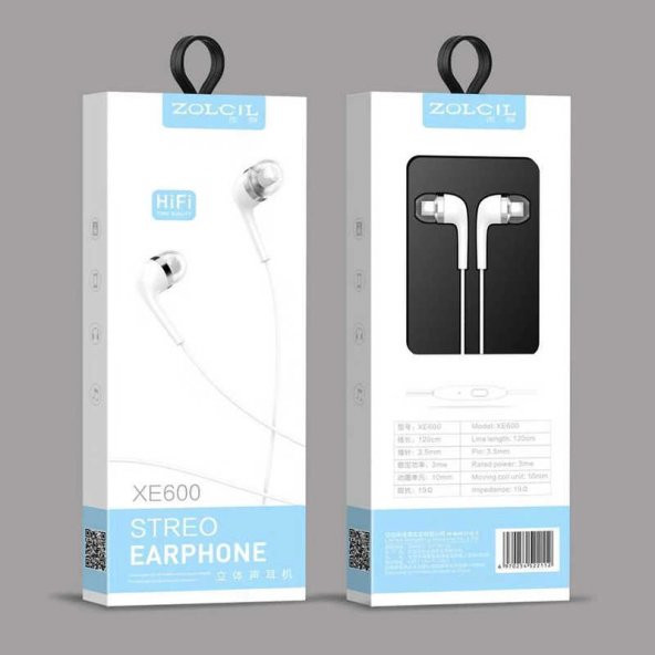 Zolcil XE600 3.5mm Mp3 Stereo Kulaklık - 2