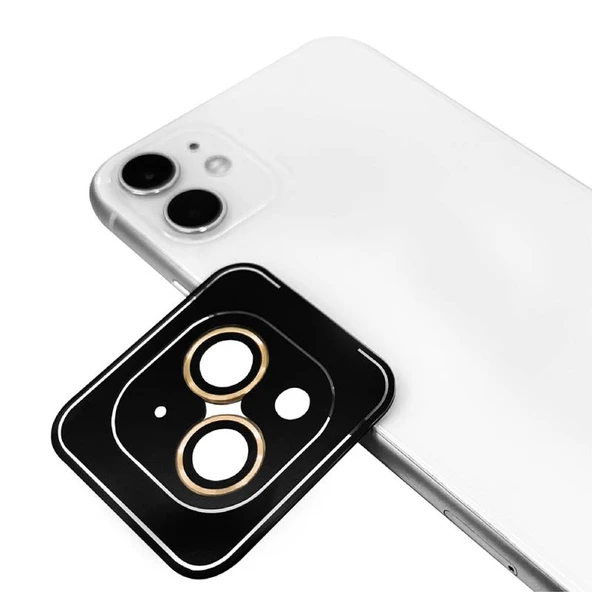 iPhone 13 Mini Kamera Lens Koruyucu CL-09 Kolay Takma Aparatı Mevcuttur