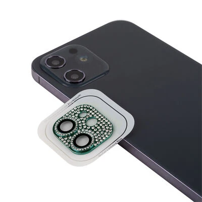 Apple iPhone 11 İçin Taş Detaylı CL-08 Kamera Lens Koruyucu