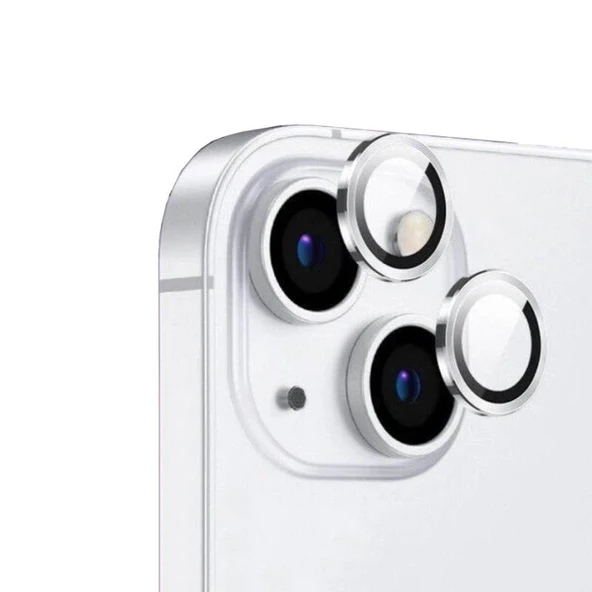 iPhone 13 Mini İçin CL-12 Premium Safir Parmak İzi Bırakmayan Anti-Reflective Kamera Lens Koruyucu