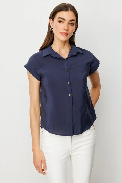 On Kısa Kol Gömlek Haki - 4