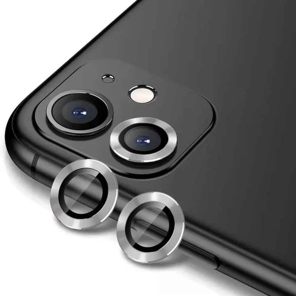iPhone 12 Mini İçin CL-12 Premium Safir Parmak İzi Bırakmayan Anti-Reflective Kamera Lens Koruyucu