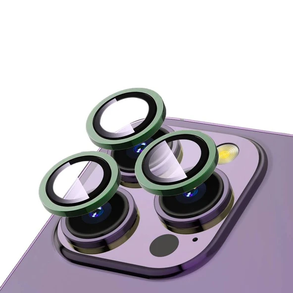 Apple iPhone 13 Pro Max Uyumlu Kamera Lens Koruyucu Anti FingerPrint Özellikli CL-12 Protector