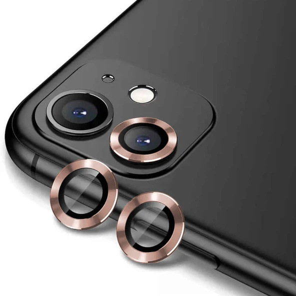Apple iPhone 11 Uyumlu Kamera Lens Koruyucu Anti FingerPrint Özellikli CL-12 Protector
