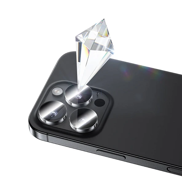 Apple iPhone 11 Uyumlu Kamera Lens Koruyucu Anti FingerPrint Özellikli CL-12 Protector - 4