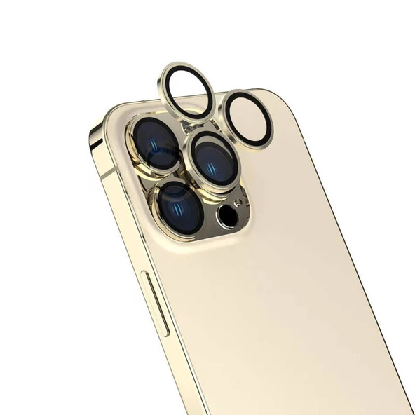 iPhone 16 Pro CL-15 Parmak İzi Bırakmayan Anti-Reflective Kamera Lens Koruyucu