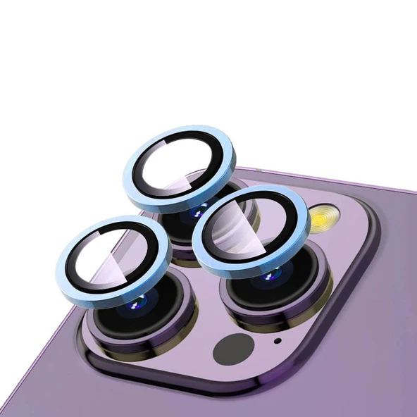 Apple iPhone 13 Pro Uyumlu Kamera Lens Koruyucu Anti FingerPrint Özellikli CL-12 Protector