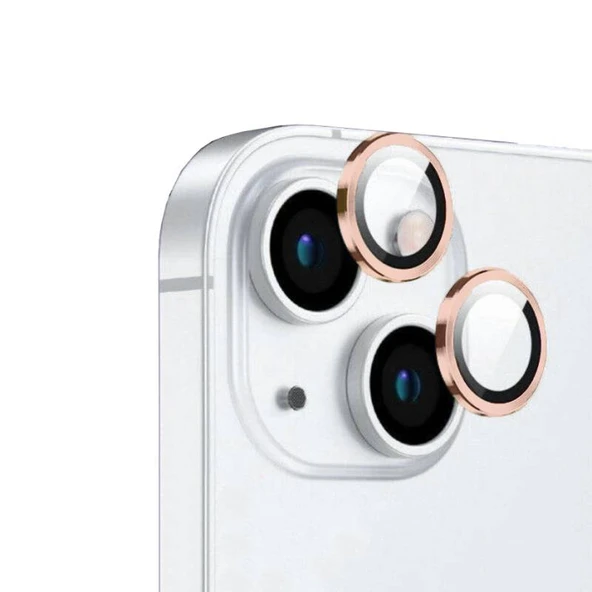 Apple iPhone 15 Plus Uyumlu Kamera Lens Koruyucu Anti FingerPrint Özellikli CL-12 Protector