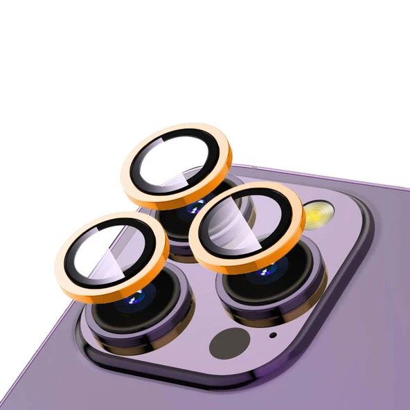 iPhone 14 Pro Kamera Lens Koruyucu Parmak İzi ve Leke Bırakmaz CL-12