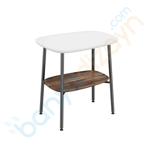 Vitra Vitra Plural Küçük Masa, Mat Beyaz, 55 Cm 64065