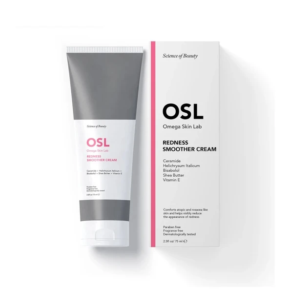 Omega Skin Lab Redness Smoother Hassas Ciltler İçin Nemlendirici Krem 75 ml ürün görseli