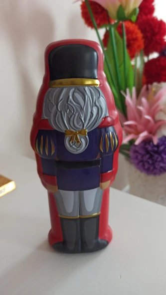 vintage kraliyet muhafızı temalı dekoratif teneke kalemlik & 20 cm - 3