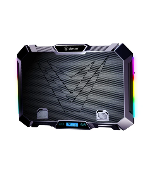 Dexım Dna005 K28 Nb Aks 8 Rgb Fanlı 2Xusb Lcd Ekran Telefon Standlı Notebook Soğutucu Stand