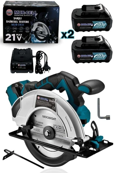 Profesyonel Lazerli Sunta Kesme Daire Testere Makinesi 21V 4.0Ah ürün görseli