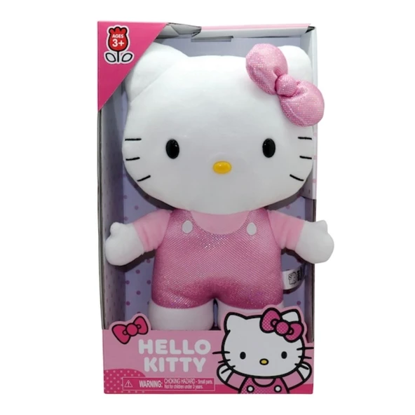 Hello Kitty Pelüş 30 Cm Işıltılı Pembe - 4