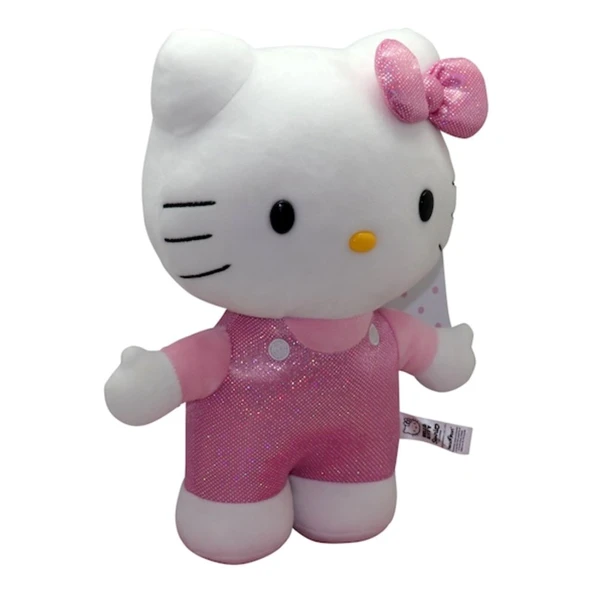 Hello Kitty Pelüş 30 Cm Işıltılı Pembe - 3