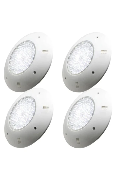 4 Adet 30 Watt Led Beyaz Sıva Üstü Havuz Lambası Tenda 12 Volt Tenda