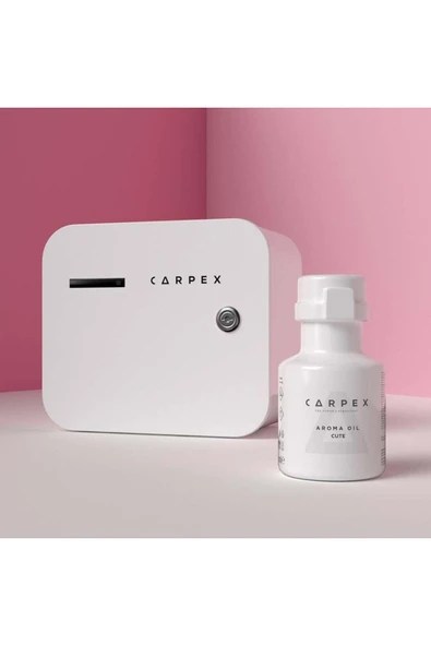 CARPEX A1 Eco Geniş Alan Koku Makinesi ve Cute A1 Koku Kartuşu 200 ML Seti