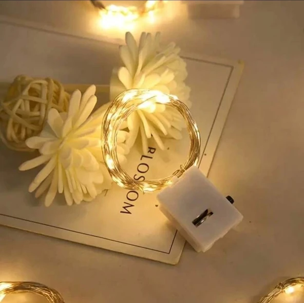 pilelistore 2m Pilli Peri Led Gün Işığı